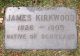 James Kirkwood Headstone